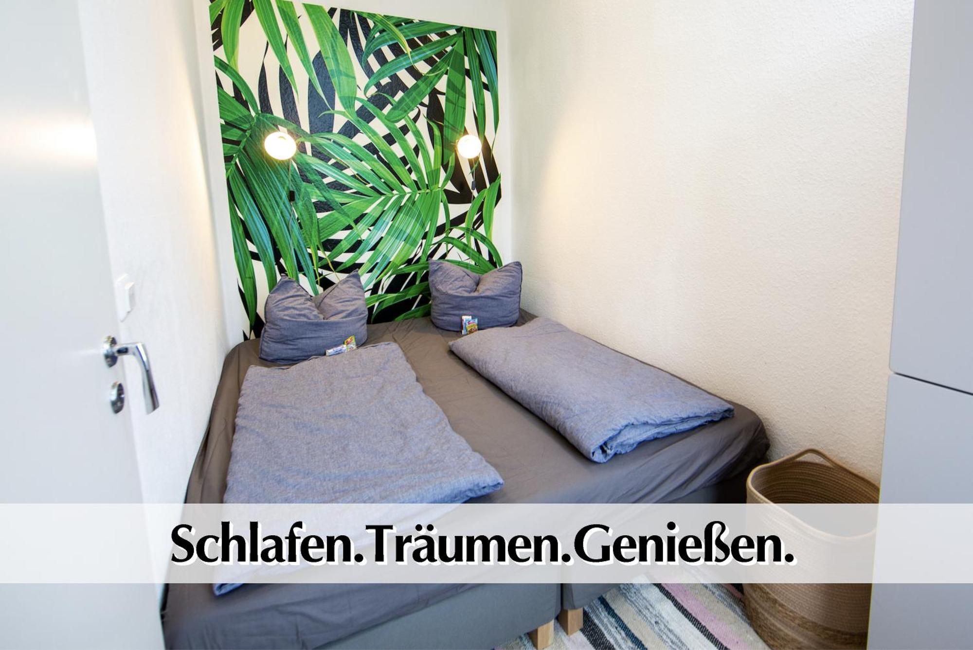 80M2 3R Wohnung Mit Privatem Parkplatz, Kingsize Betten, Smart-Tv, Etc Erfurt Exteriör bild