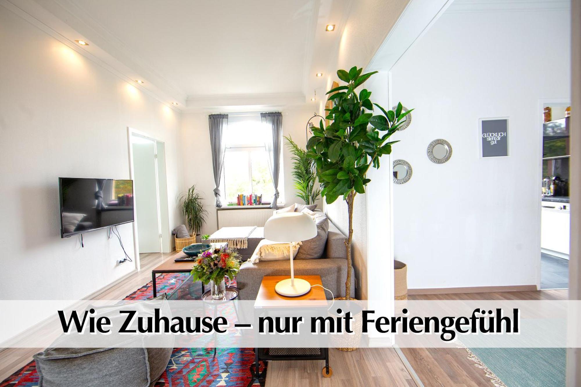 80M2 3R Wohnung Mit Privatem Parkplatz, Kingsize Betten, Smart-Tv, Etc Erfurt Exteriör bild