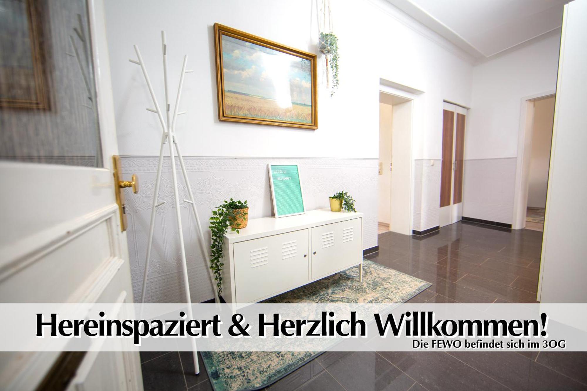 80M2 3R Wohnung Mit Privatem Parkplatz, Kingsize Betten, Smart-Tv, Etc Erfurt Exteriör bild