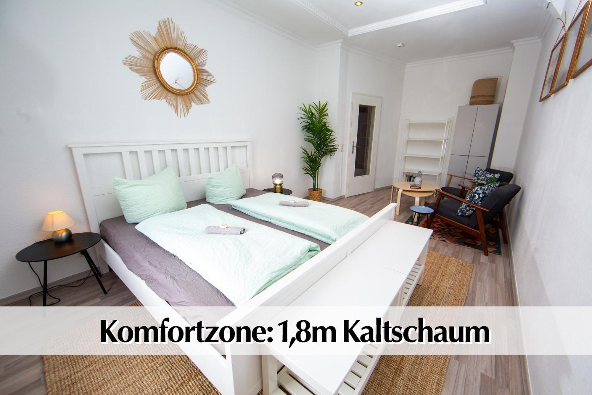 80M2 3R Wohnung Mit Privatem Parkplatz, Kingsize Betten, Smart-Tv, Etc Erfurt Exteriör bild